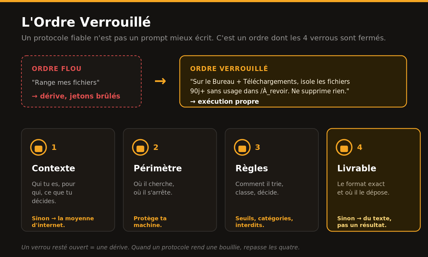 Illustration de l'article « Claude Cowork : 10 protocoles exacts pour transformer ton ordinateur en employé »