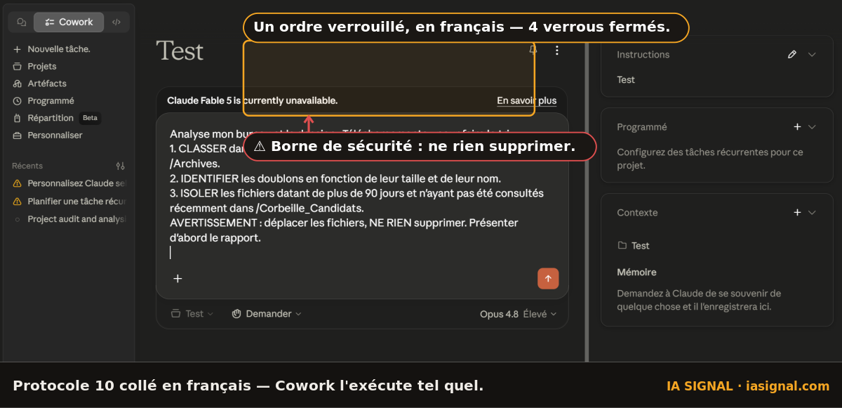 Illustration de l'article « Claude Cowork : 10 protocoles exacts pour transformer ton ordinateur en employé »