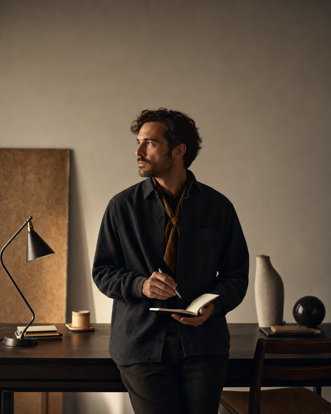 Exemple généré : portrait éditorial d'une personnification de marque productive